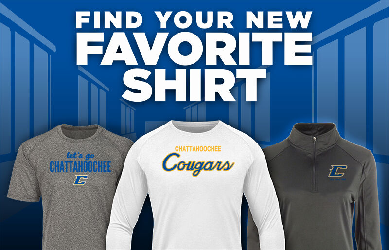 CHATTAHOOCHEE HIGH SCHOOL COUGARS Find Your Favorite Shirt - Dual Banner