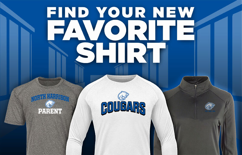 NORTH HARRISON Cougars Online Store Find Your Favorite Shirt - Dual Banner