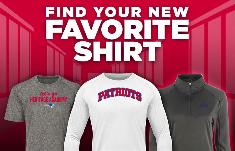 HERITAGE ACADEMY PATRIOTS Find Your Favorite Shirt - Dual Banner