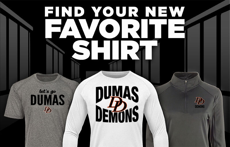 DUMAS HIGH SCHOOL DEMONS Find Your Favorite Shirt - Dual Banner