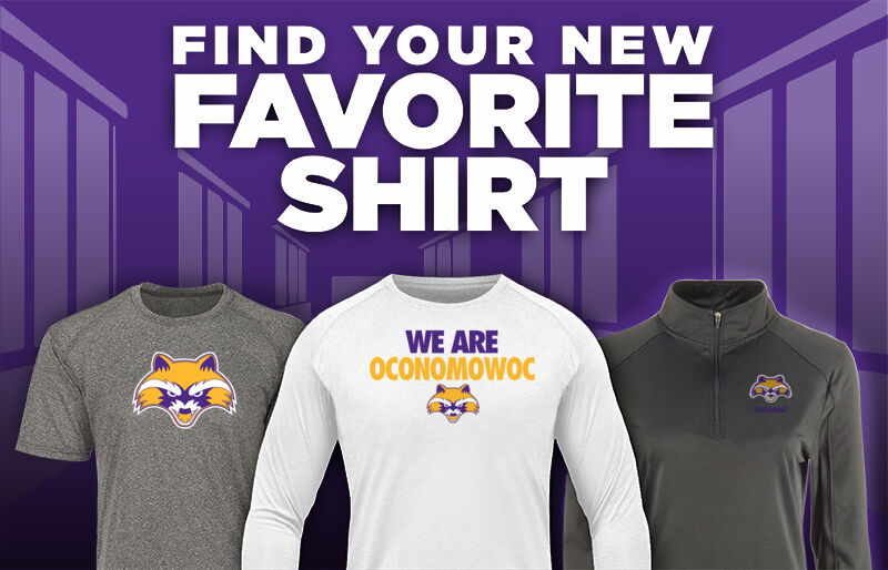 OCONOMOWOC HIGH SCHOOL RACCOONS Find Your Favorite Shirt - Dual Banner