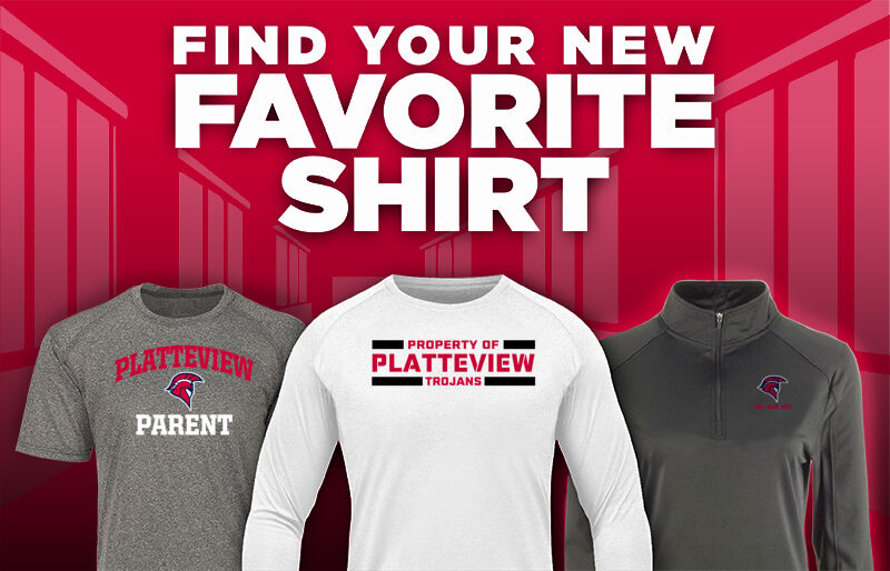 PLATTEVIEW SENIOR HIGH SCHOOL TROJANS Find Your Favorite Shirt - Dual Banner