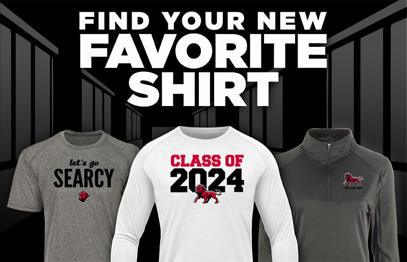 SEARCY HIGH SCHOOL LIONS Find Your Favorite Shirt - Dual Banner