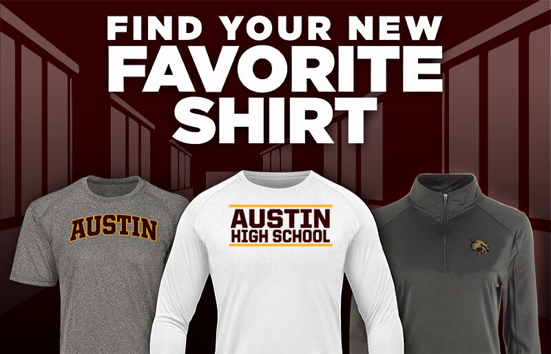 AUSTIN HIGH SCHOOL GOLDEN PANTHERS Find Your Favorite Shirt - Dual Banner