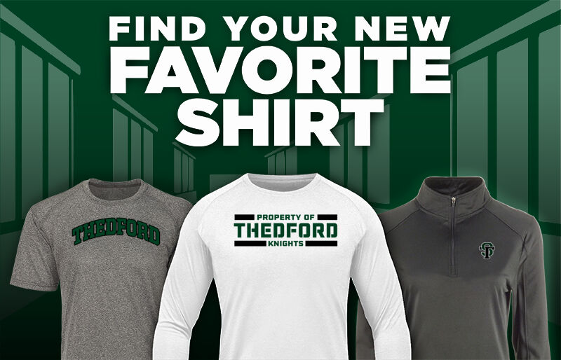 THEDFORD HIGH SCHOOL KNIGHTS Find Your Favorite Shirt - Dual Banner