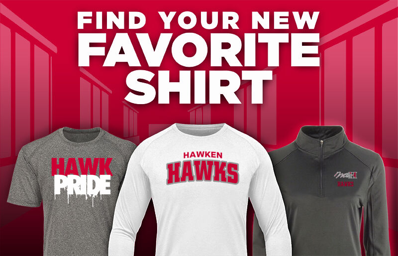 HAWKEN SCHOOL HAWKS Find Your Favorite Shirt - Dual Banner