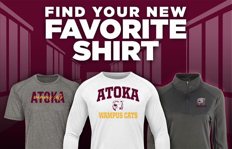 ATOKA HIGH SCHOOL WAMPUS CATS Find Your Favorite Shirt - Dual Banner