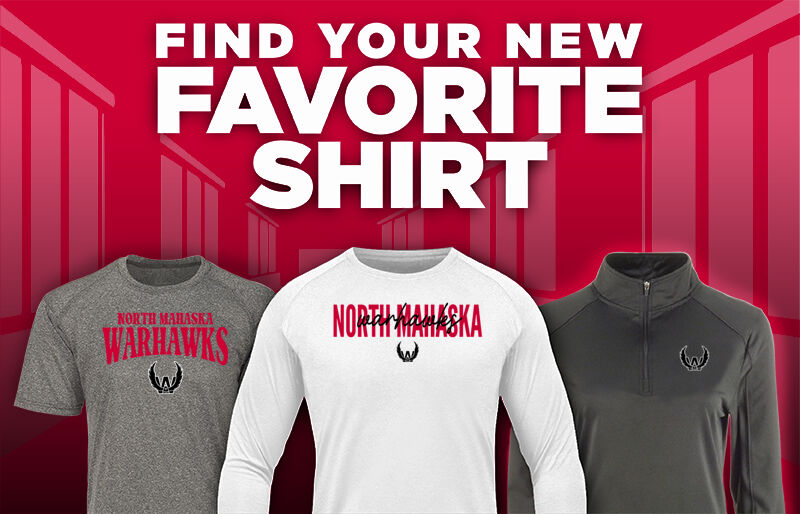 NORTH MAHASKA HIGH SCHOOL WARHAWKS Find Your Favorite Shirt - Dual Banner