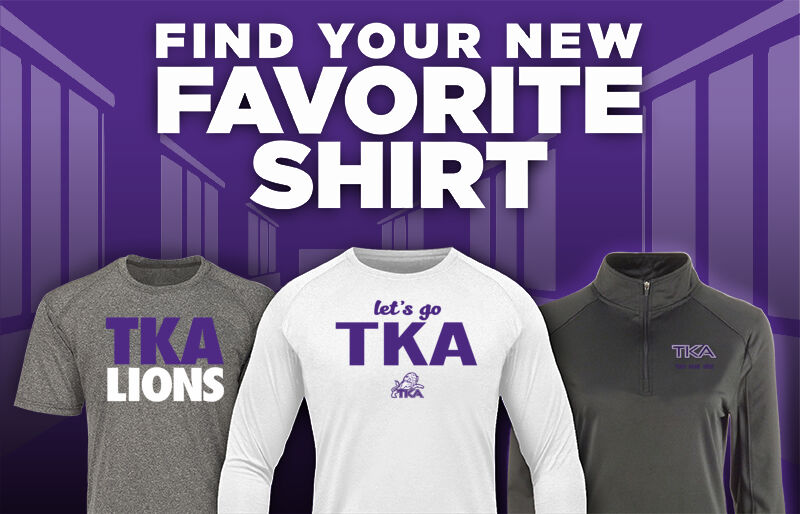THE KING'S ACADEMY LIONS ONLINE STORE Find Your Favorite Shirt - Dual Banner