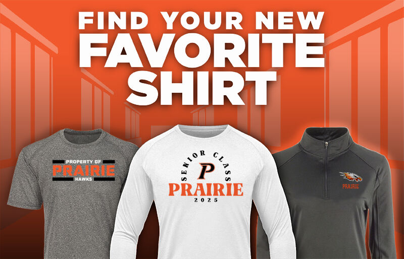 Prairie Hawks Find Your Favorite Shirt - Dual Banner