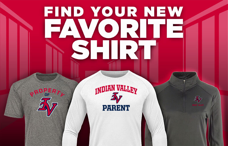 INDIAN VALLEY HIGH SCHOOL BRAVES Find Your Favorite Shirt - Dual Banner
