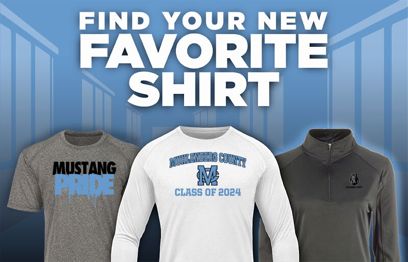 MUHLENBERG COUNTY HIGH SCHOOL MUSTANGS Find Your Favorite Shirt - Dual Banner