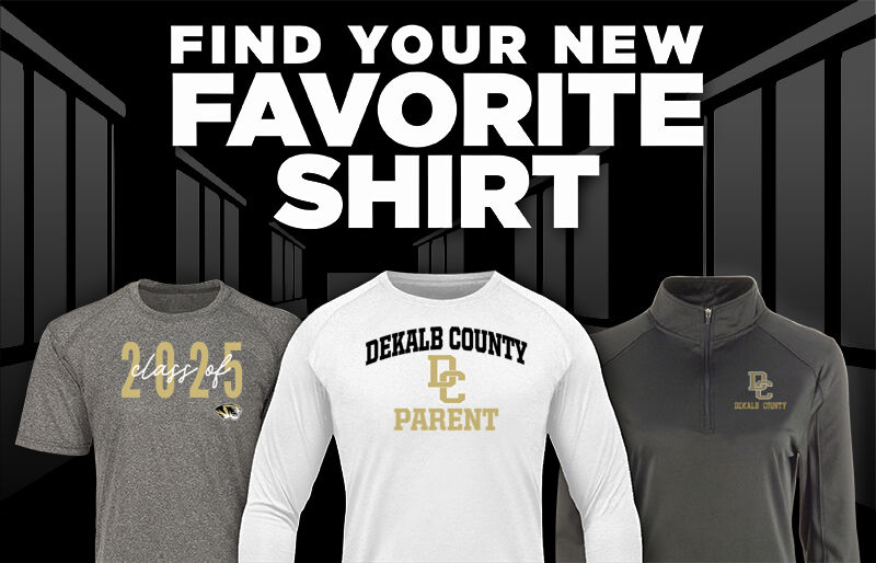 DEKALB COUNTY HIGH SCHOOL TIGERS Find Your Favorite Shirt - Dual Banner
