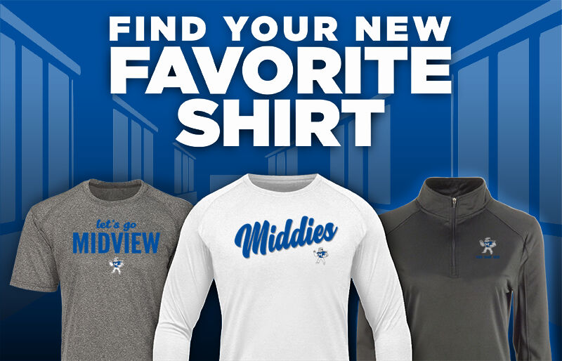 MIDVIEW MIDDIES #wearemidview Find Your Favorite Shirt - Dual Banner