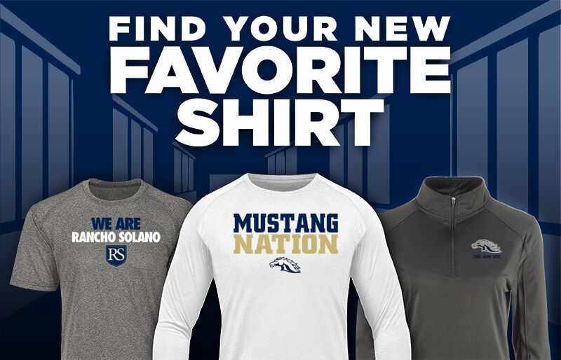 Rancho Solano Mustangs Find Your Favorite Shirt - Dual Banner
