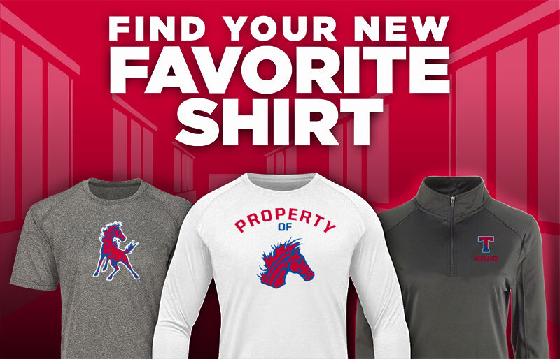 TRITON HIGH SCHOOL MUSTANGS Find Your Favorite Shirt - Dual Banner