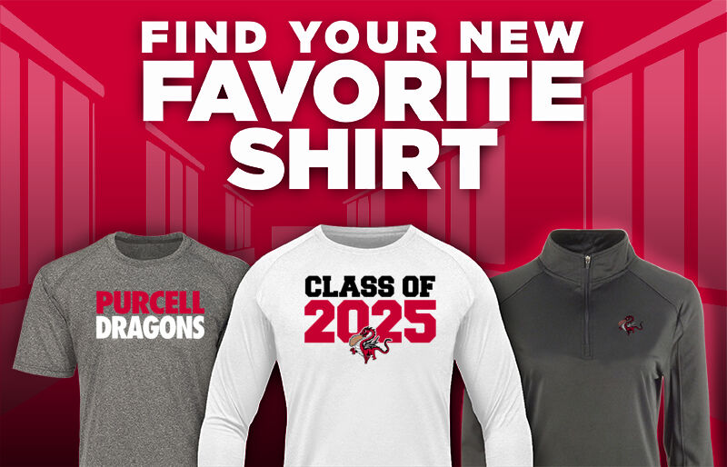 PURCELL HIGH SCHOOL DRAGONS Find Your Favorite Shirt - Dual Banner