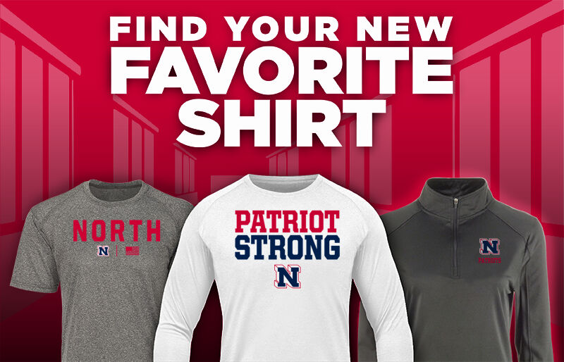 NORTH HIGH SCHOOL PATRIOTS Find Your Favorite Shirt - Dual Banner