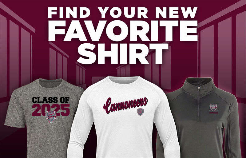 Watervliet Cannoneers Find Your Favorite Shirt - Dual Banner