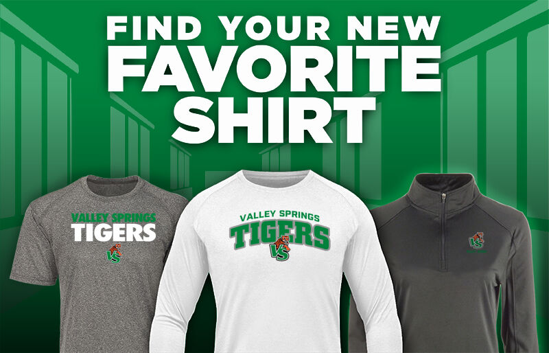 VALLEY SPRINGS HIGH SCHOOL TIGERS Find Your Favorite Shirt - Dual Banner