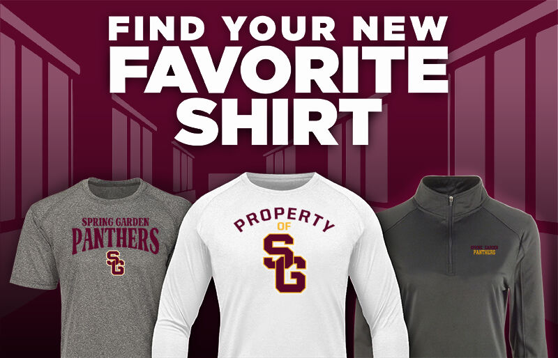 SPRING GARDEN HIGH SCHOOL PANTHERS Find Your Favorite Shirt - Dual Banner