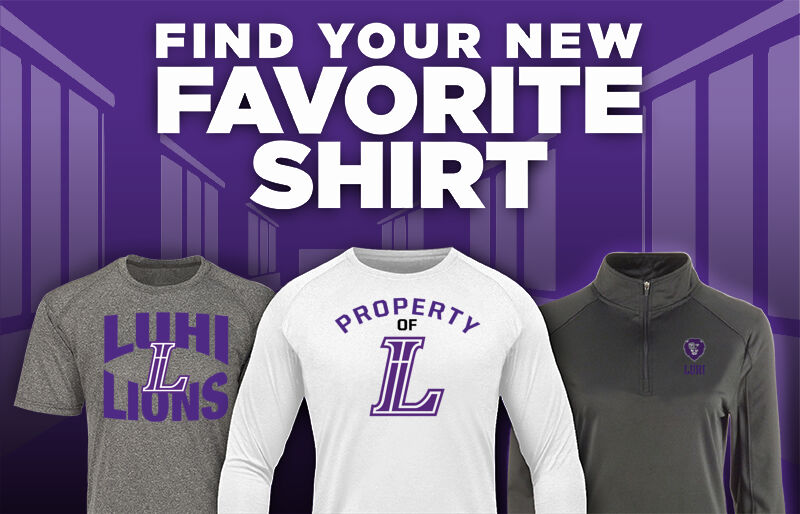 LUHI Lions Find Your Favorite Shirt - Dual Banner