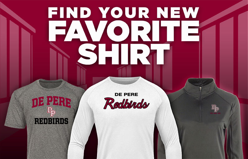 De Pere Redbirds Find Your Favorite Shirt - Dual Banner