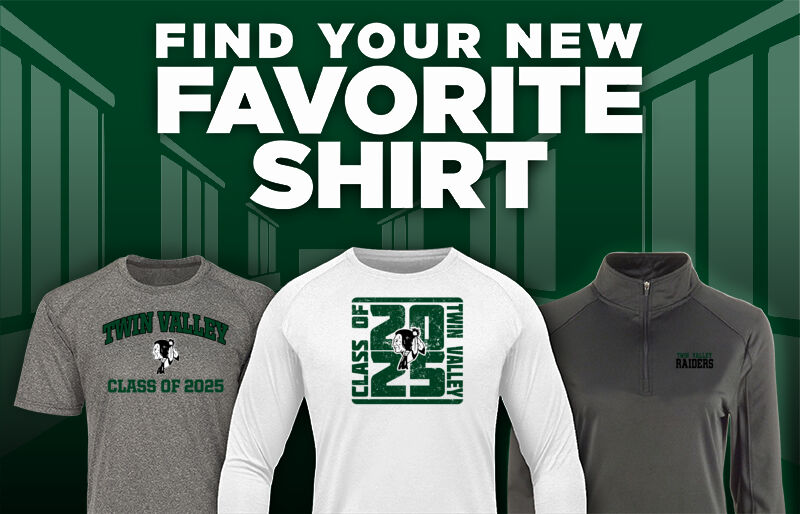 Twin Valley Raiders Find Your Favorite Shirt - Dual Banner