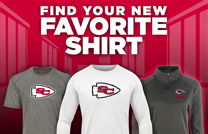 STEPHENS COUNTY HIGH SCHOOL INDIANS Find Your Favorite Shirt - Dual Banner
