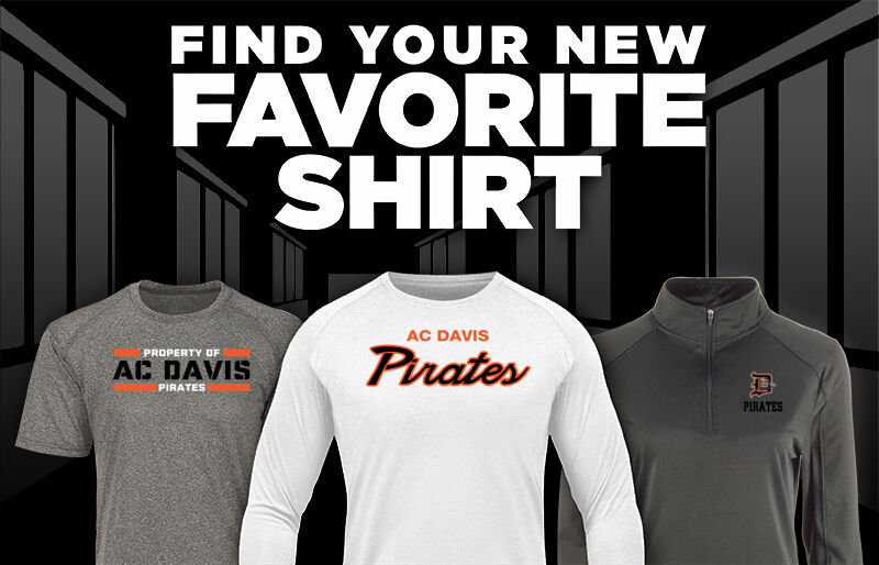 AC Davis Pirates Find Your Favorite Shirt - Dual Banner