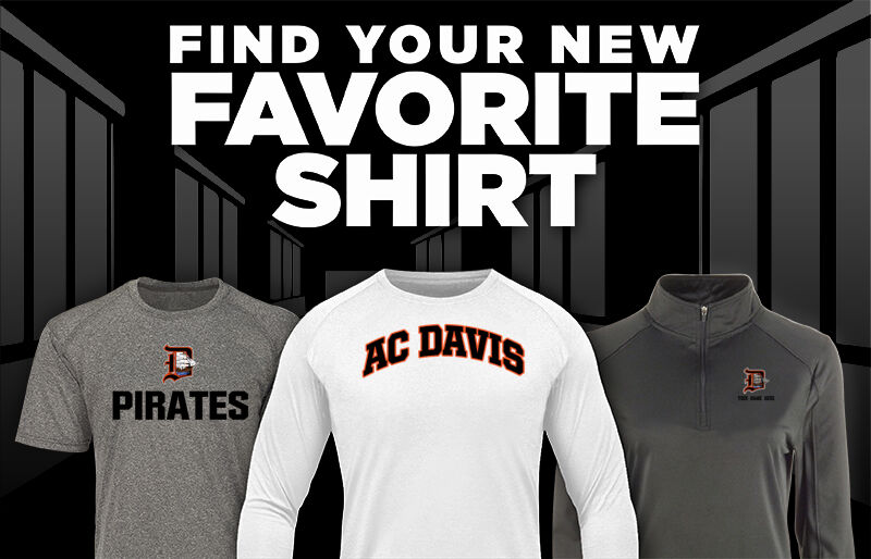 AC Davis Pirates Find Your Favorite Shirt - Dual Banner