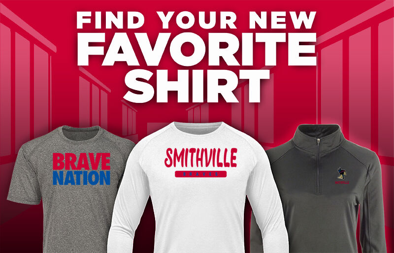 SMITHVILLE HIGH SCHOOL BRAVES Find Your Favorite Shirt - Dual Banner