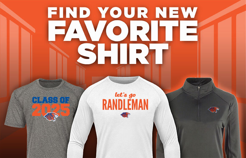 Randleman Tigers Find Your Favorite Shirt - Dual Banner