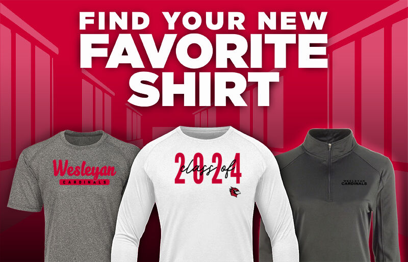 Wesleyan Cardinals Find Your Favorite Shirt - Dual Banner