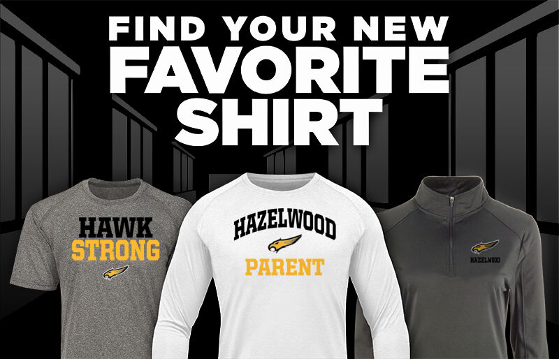 HAZELWOOD CENTRAL HIGH SCHOOL HAWKS Find Your Favorite Shirt - Dual Banner