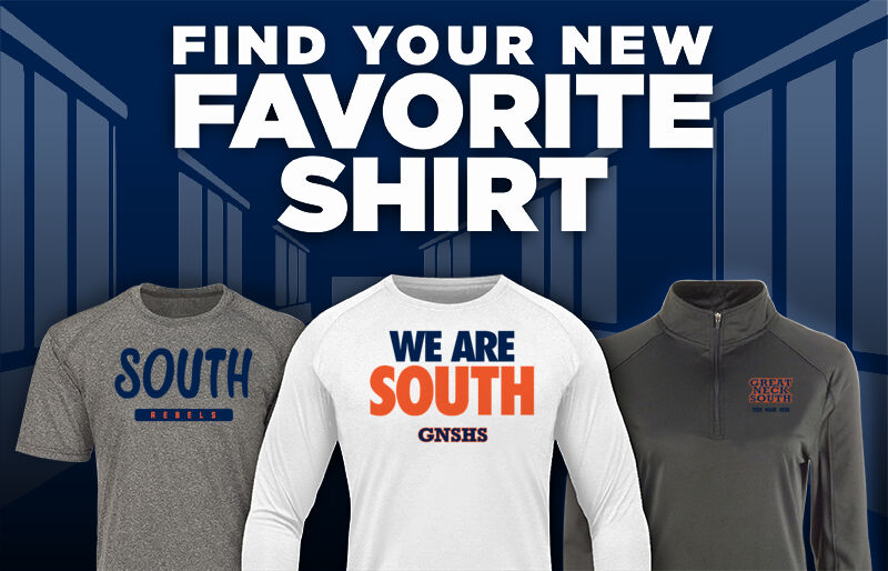 SOUTH HIGH SCHOOL REBELS Find Your Favorite Shirt - Dual Banner