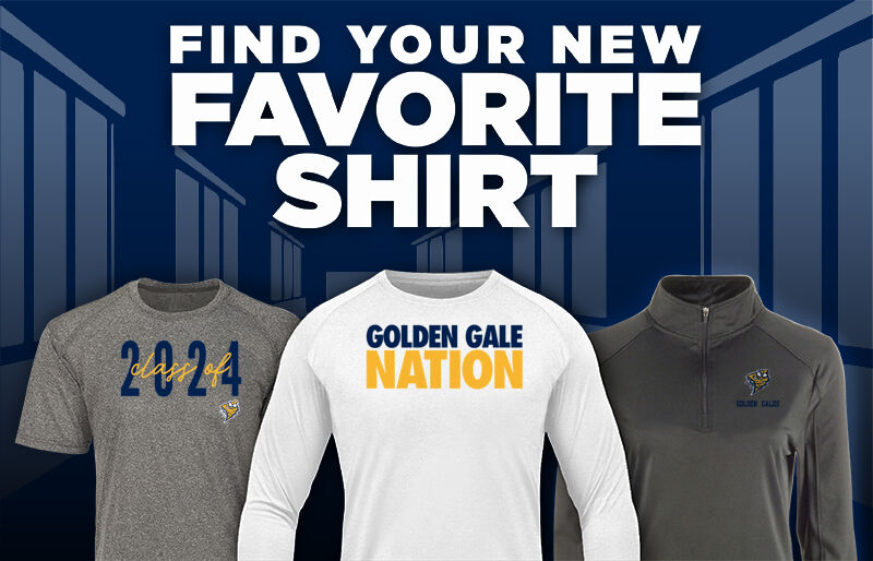 LANCASTER HIGH SCHOOL GOLDEN GALES Find Your Favorite Shirt - Dual Banner