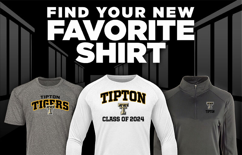 TIPTON HIGH SCHOOL TIGERS Find Your Favorite Shirt - Dual Banner