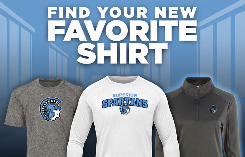 SUPERIOR HIGH SCHOOL SPARTANS Find Your Favorite Shirt - Dual Banner