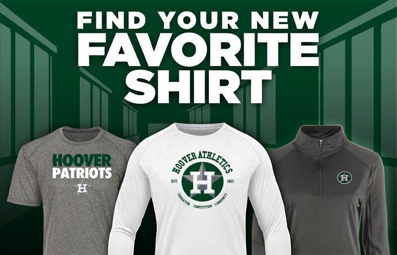 HOOVER HIGH SCHOOL PATRIOTS Find Your Favorite Shirt - Dual Banner
