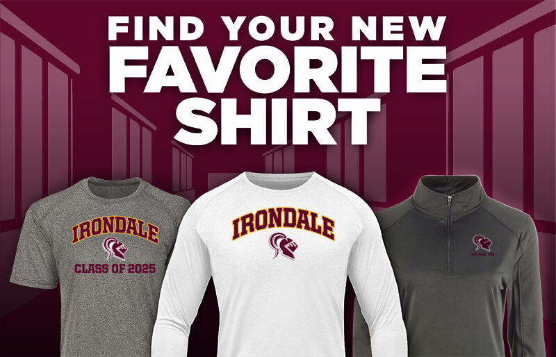 IRONDALE SENIOR HIGH SCHOOL KNIGHTS Find Your Favorite Shirt - Dual Banner