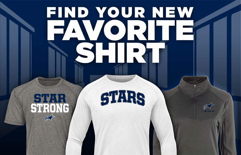 MCCLUER NORTH HIGH SCHOOL STARS Find Your Favorite Shirt - Dual Banner