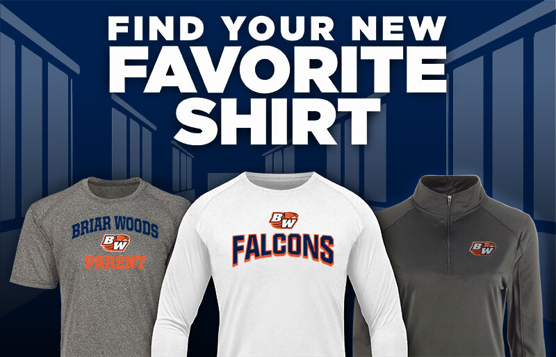 BRIAR WOODS HIGH SCHOOL FALCONS Find Your Favorite Shirt - Dual Banner