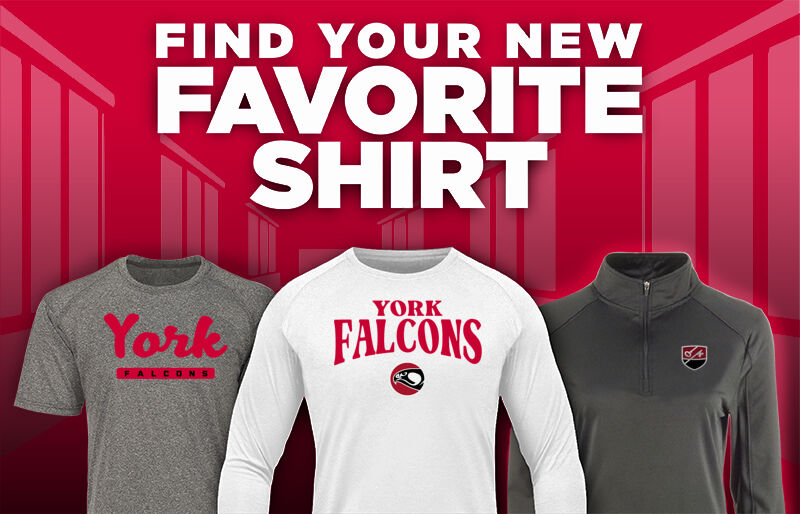 York Falcons Find Your Favorite Shirt - Dual Banner