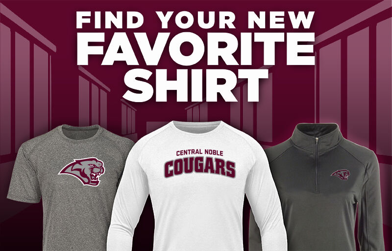 CENTRAL NOBLE HIGH SCHOOL COUGARS Find Your Favorite Shirt - Dual Banner
