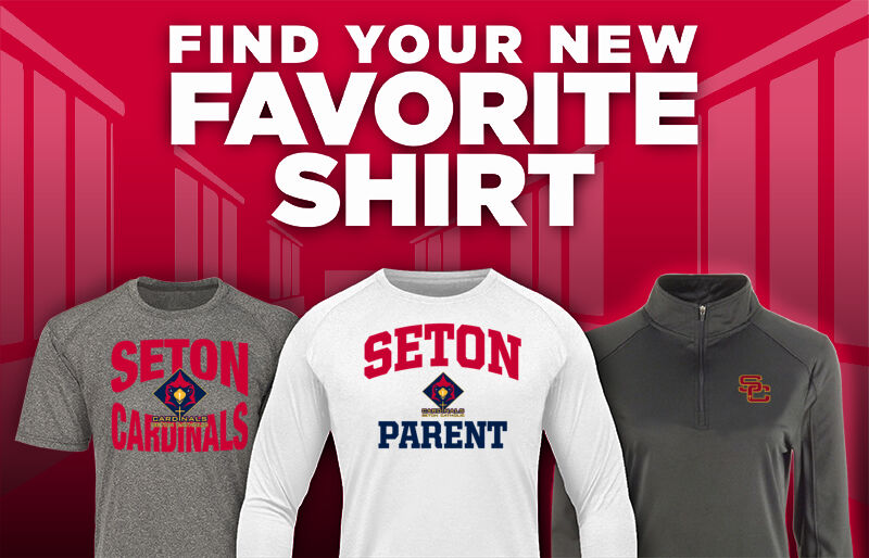 SETON CATHOLIC HIGH SCHOOL CARDINALS Find Your Favorite Shirt - Dual Banner