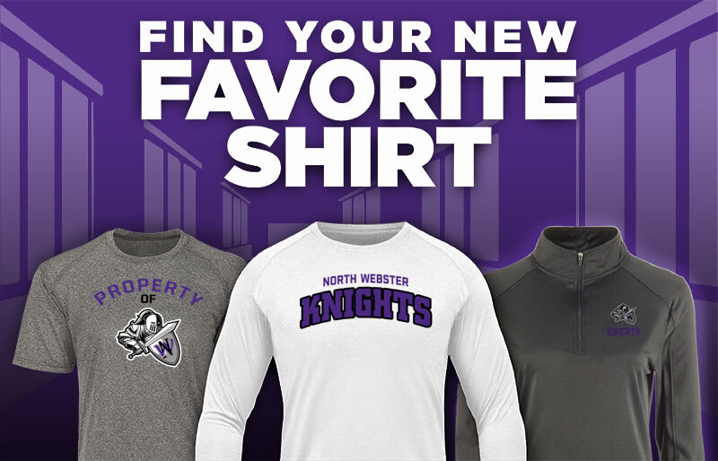 NORTH WEBSTER HIGH SCHOOL KNIGHTS Find Your Favorite Shirt - Dual Banner