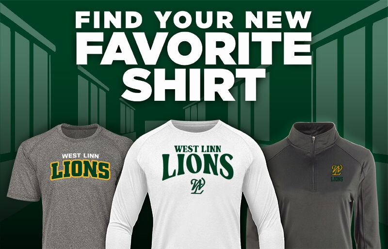 West Linn Lions Find Your Favorite Shirt - Dual Banner