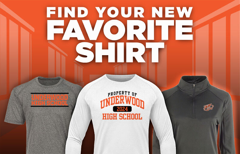 UNDERWOOD HIGH SCHOOL ROCKETS Find Your Favorite Shirt - Dual Banner