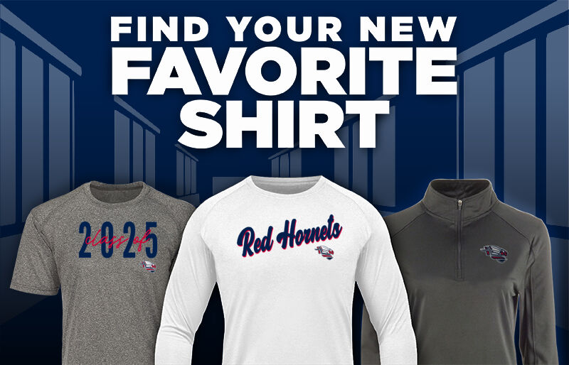 Heartland Lutheran Red Hornets Find Your Favorite Shirt - Dual Banner